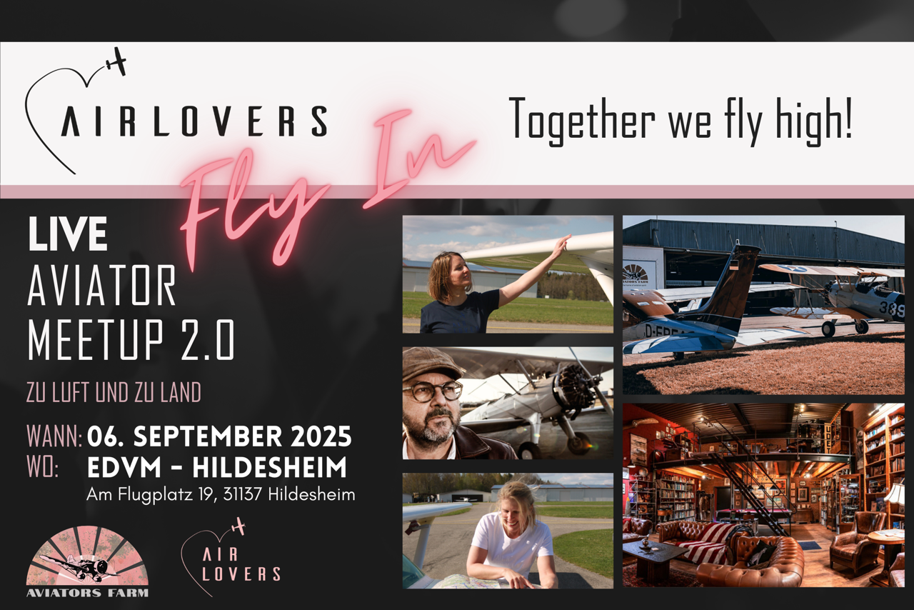 Public Fly In "Aviators United – Live Meetup 2.0 Aviators Farm Hildesheim"