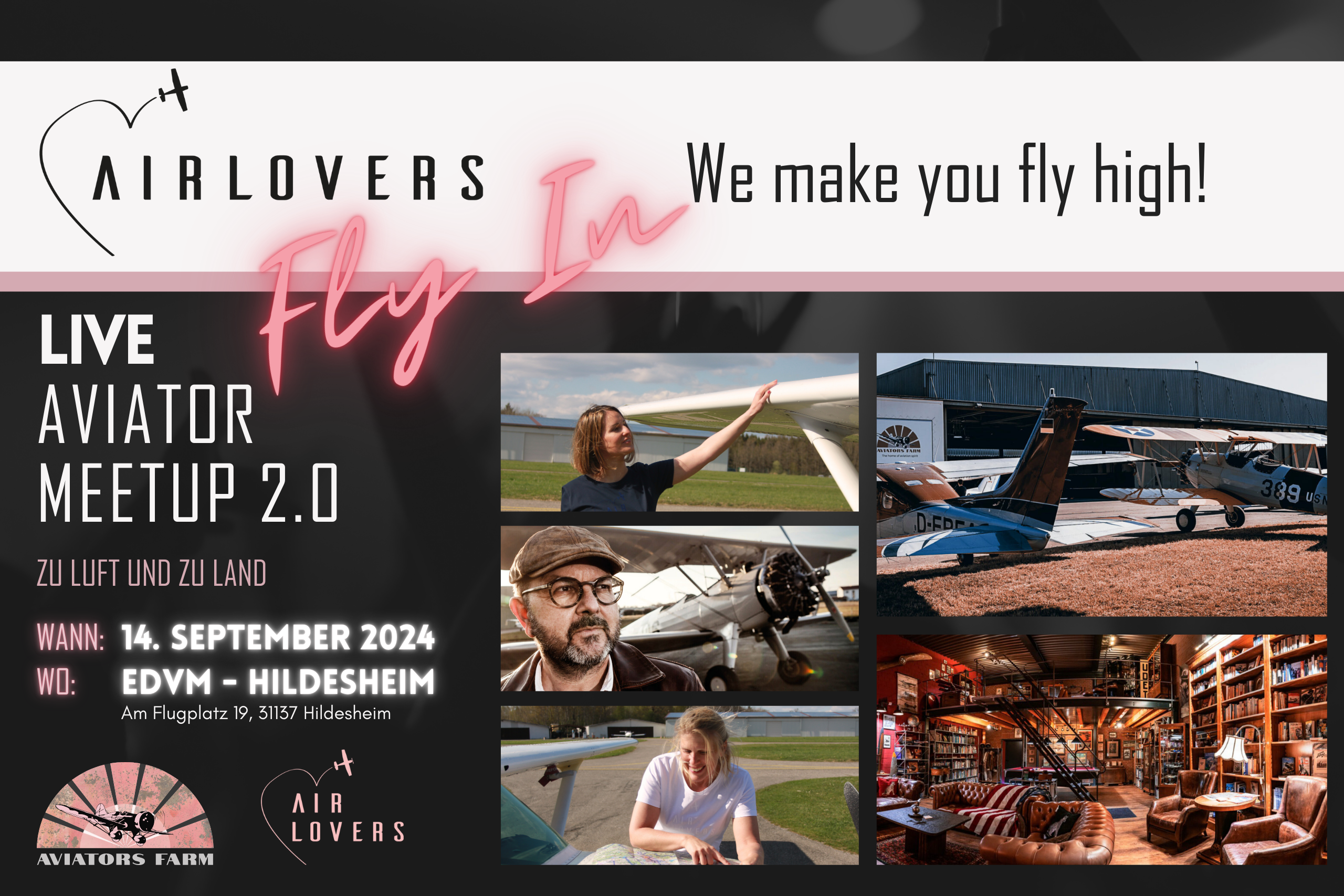 Aviator Meetup 2.0 "Fly In Aviators Farm Hildesheim"