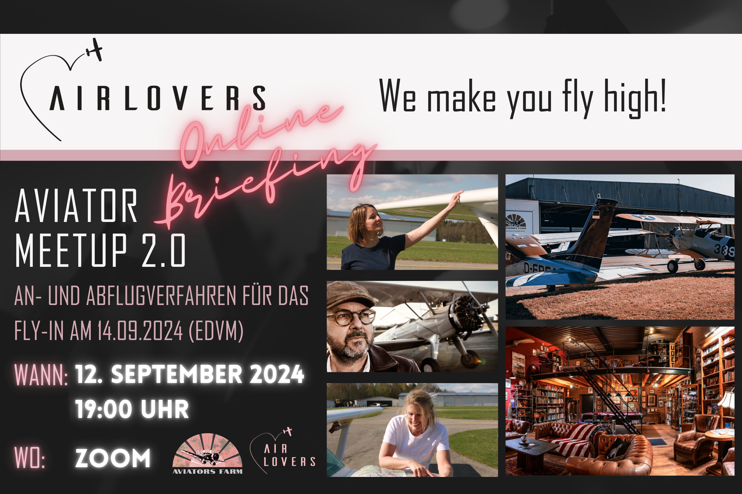 PUBLIC Online Briefing Session: Air Lovers Fly In 2024 Hildesheim (EDVM)